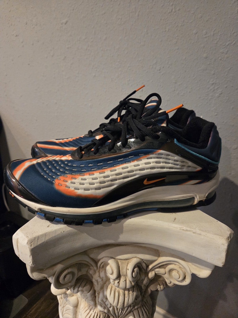 Nike Air Max Deluxe Blue Force Men's Sneakers - Picture 2 of 7